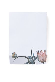 Memo Pad: Brueghel - Bouquet of Flowers in a Blue Vase
