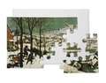 Postkartenpuzzle: Bruegel - Jäger im Schnee Thumbnails 1