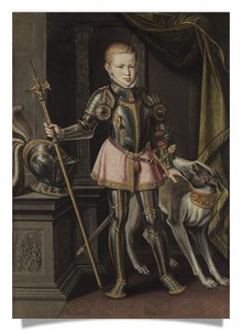 Postkarte: Sebastian von Portugal