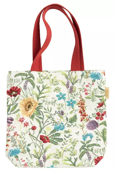 Canvastasche: Blumenmuster