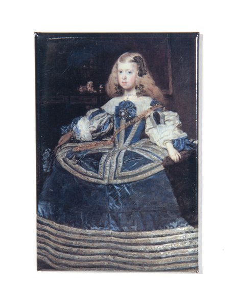 Magnet: Infanta Margarita Teresa in a Blue Dress