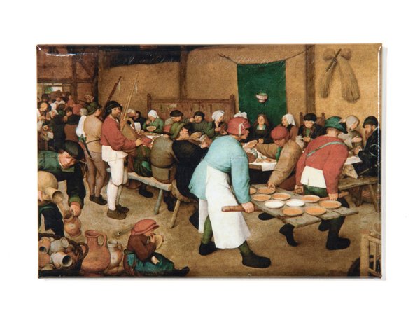 Magnet: Bruegel - Peasant Wedding