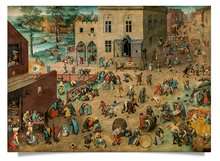 Wackelkarte: Bruegel - Kinderspiele