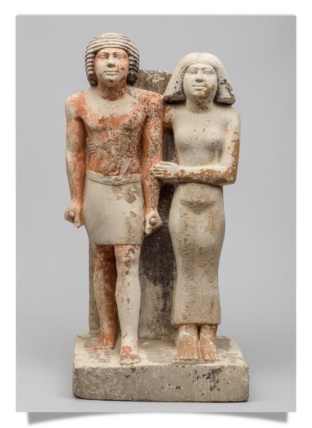 Postkarte: Kai-pu-ptah und Ipep
