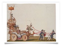 Postcard: Carnival Wagon