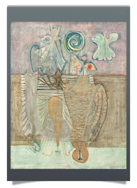 Postkarte: Hierarchical Birds, 1944