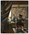 Wool Scarf: Vermeer - The Art of Painting Thumbnails 5