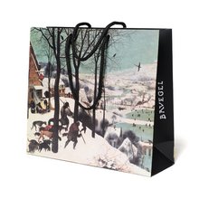 Tragtasche: Bruegel - Jäger im Schnee / Turmbau zu Babel