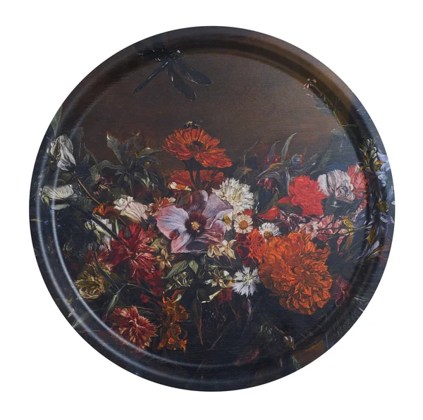 Tray: Wautier - Flower Garland with a Dragonfly