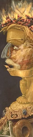 Lesezeichen: Arcimboldo - Feuer