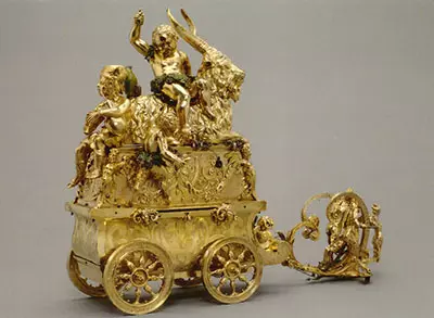 Postcard: Triumph of Bacchus (drinking game)