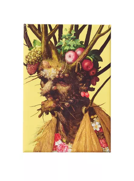 Magnet: Arcimboldo - Die vier Jahreszeiten in einem Kopf