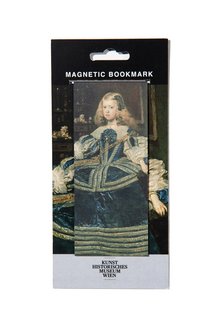 Magnetic Bookmark: Infanta Margarita Teresa in a Blue Dress