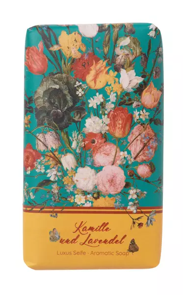 Seife: Brueghel - Blumenstrauß in blauer Vase