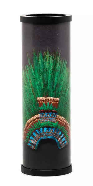 Kaleidoskop: Quetzalfeder-Kopfschmuck
