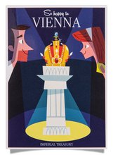 Postkarte: So happy in Vienna...Kaiserliche Schatzkammer Wien