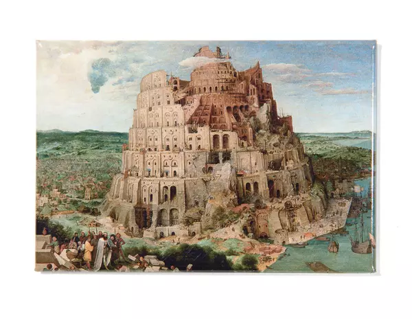 Magnet: Bruegel - Turmbau zu Babel