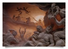 Postcard: Phaeton scorching the Earth (Detail)