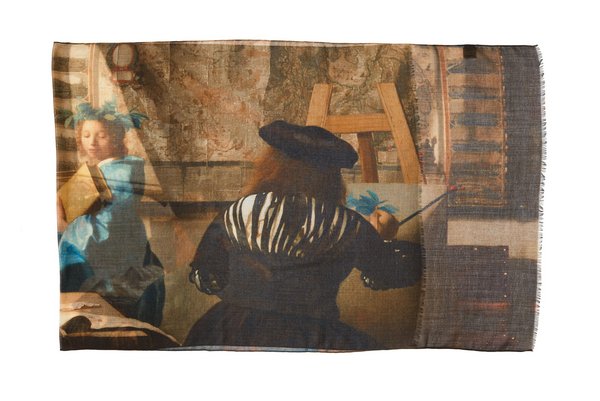 Wollschal: Vermeer - Die Malkunst