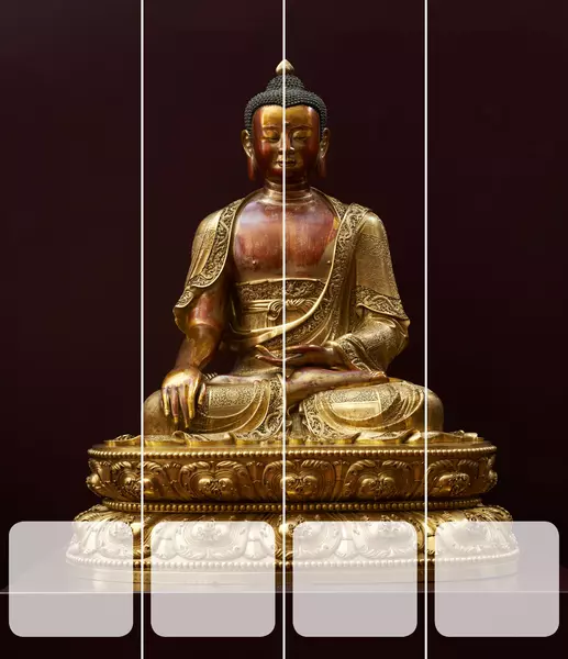 Ordnerrücken: Buddhastatue Shi Jia