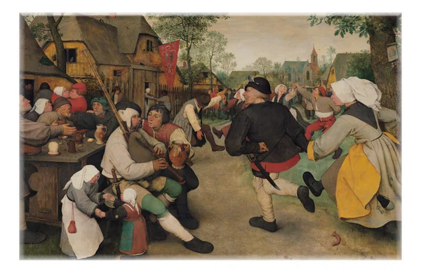 Magnet: Bruegel - Bauerntanz
