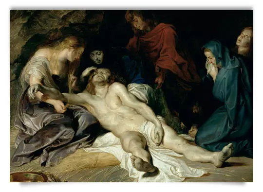 Postcard: Lamentation of Christ
