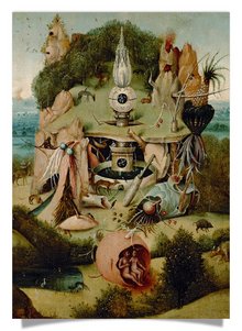 Postcard: Bosch - Depiction of Paradise