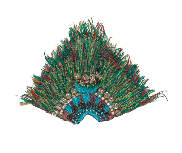 Brosche: Quetzalfeder-Kopfschmuck