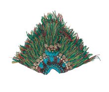 Brooch: Quetzal Feathered Headdress