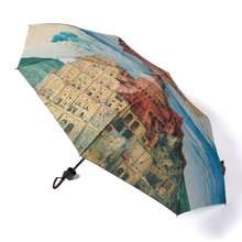 Foldable Umbrella: Bruegel - Tower of Babel