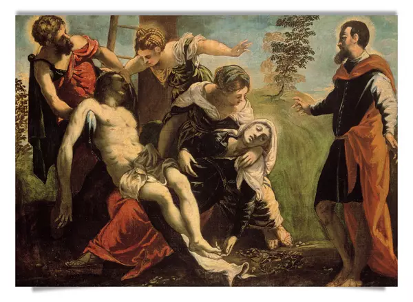 Postcard: Deposition of Christ