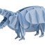 3D Paper Model: Hippo Thumbnails 1