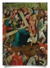 Postcard: Christ carrying the Cross