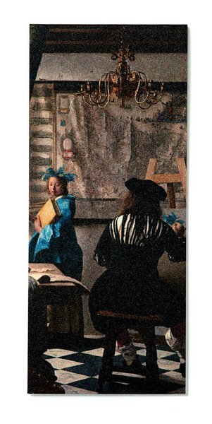 Magnetlesezeichen: Vermeer – Die Malkunst