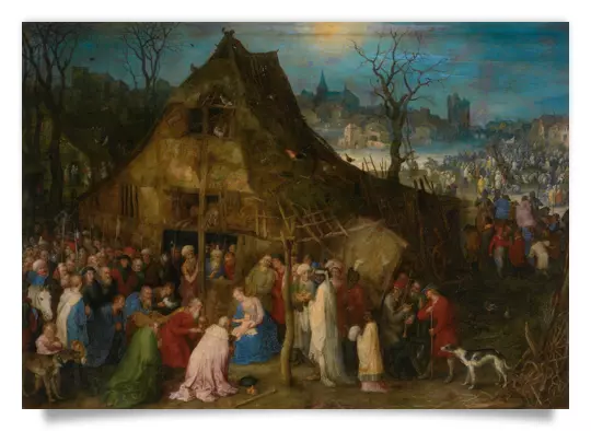 Postcard: Adoration of the Magi