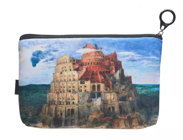 Kosmetiktäschchen: Bruegel - Turmbau zu Babel