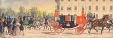 Magnet: Rückfahrt vom Prater-Korso in Wien
