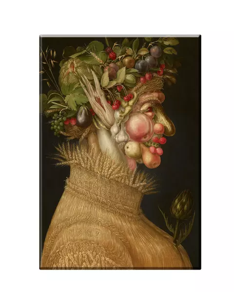 Magnet: Arcimboldo - Sommer