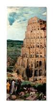 Magnetic Bookmark: Bruegel - Tower of Babel