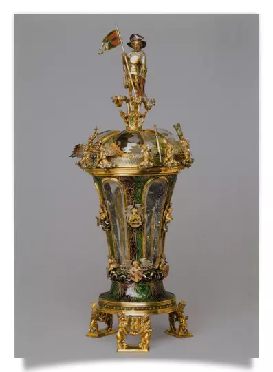 Postkarte: Prunkpokal Kaiser Friedrichs III.