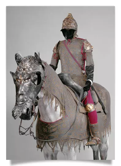 Postcard: Roman-style Parade Armour of Archduke Ferdinand II of Tyrol