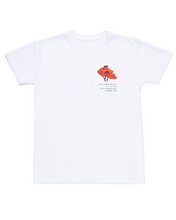 T-Shirt: Wautier - Blumengirlande mit Libellen