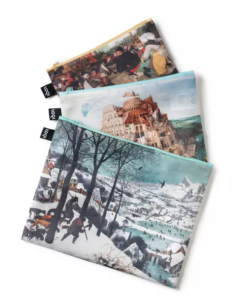 Täschchen: Zip Pockets Bruegel