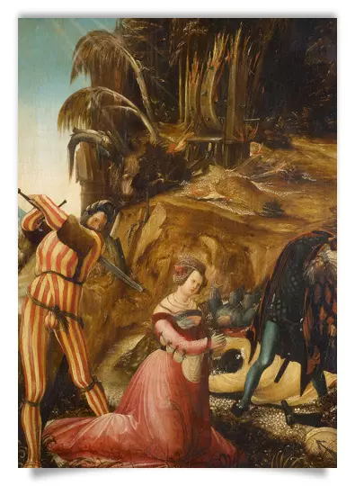 Postcard: The Beheading of St Catherine