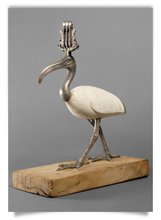 Postcard: Statuette of Thoth as an Ibis
