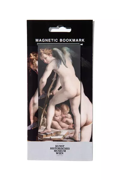Magnetic Bookmark: Parmigianino - Amor Making His Bow