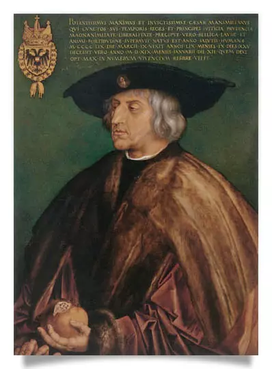 Postcard: Emperor Maximilian I