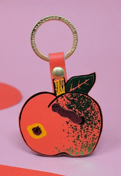 Schlüsselanhänger: Apfel