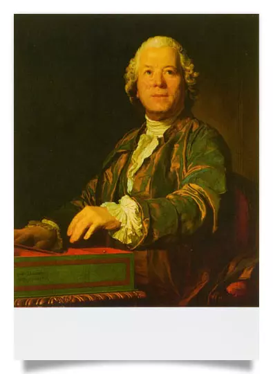 Postcard: Christoph Willibald von Gluck