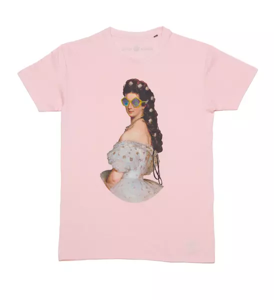 T-Shirt: Sisi mit Brille